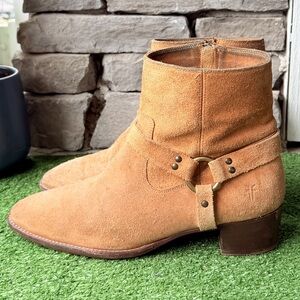 Frye Harness O-ring Suede Leather Women’s Boots